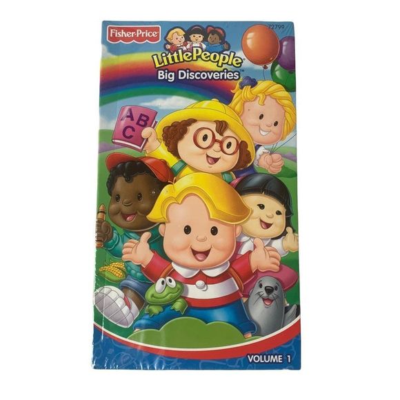 Fisher-Price Little People Big Discoveries VHS Tape‎ Buy 4 Items Get 25% Off - Picture 1 of 2